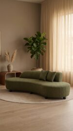 BEANS KOLTUK sofa green (üçlü koltuk)